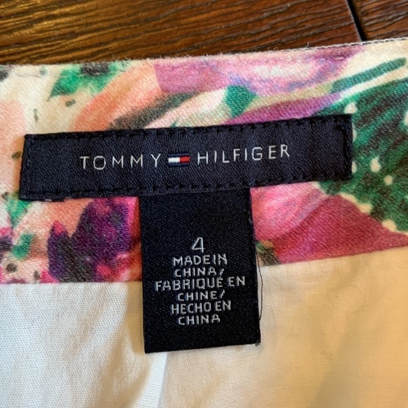Tommy Hilfiger Floral Midi Skirt Size 4 - Picture 5 of 6